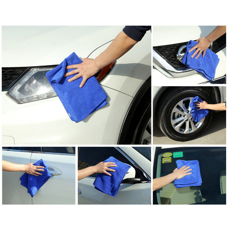 The most suitable towel for car washes is of course weft-kni